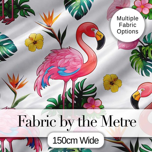 Tropical flamingo with - tropical,