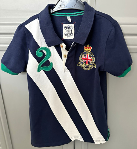 Joules boys navy striped - boys, polo