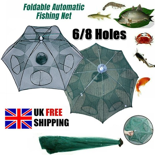 8holes foldable fishing net - 6/8holes,