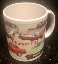 TRIUMPH TR7 CLASSIC CAR MUG  LIMITED EDITION GIFT IDEA