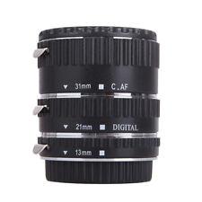 Canon EF EF-S Auto Focus Extension Tube Adapter Macro Close Up Lens UK Seller