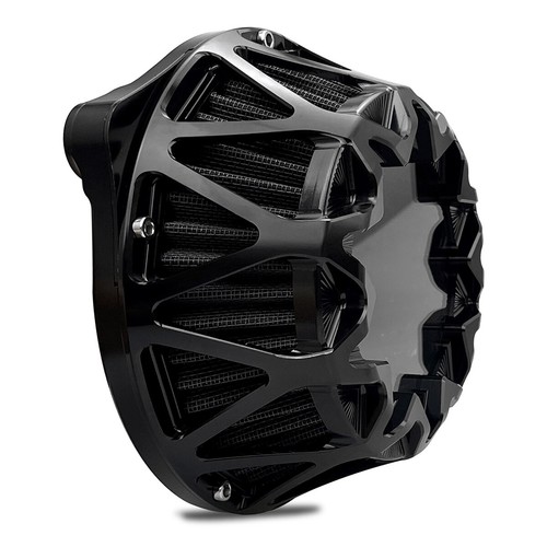 Black cross air cleaner filter - black,