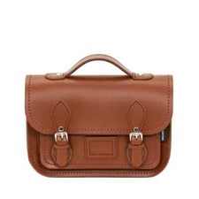 Leather Satchel Midi Unisex