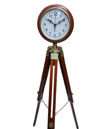 Nautical wooden tripod stand - nautical,