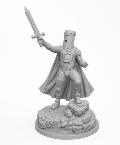 Count binface resin printed - count,