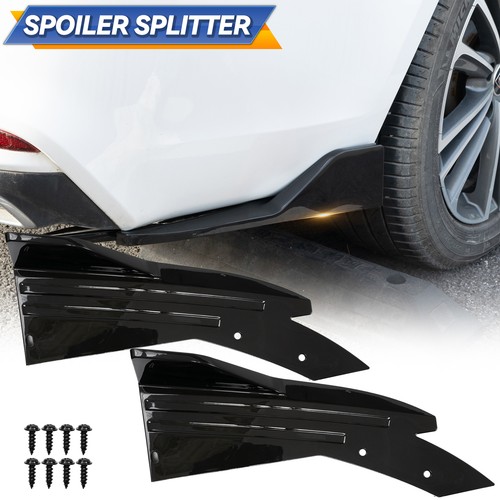 Car bumper spoiler rear lip - bumper,