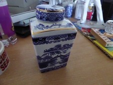 Collectors Ringtons blue and