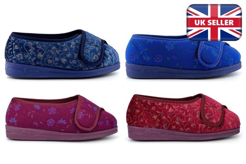 Womens wide fit slippers - wide,