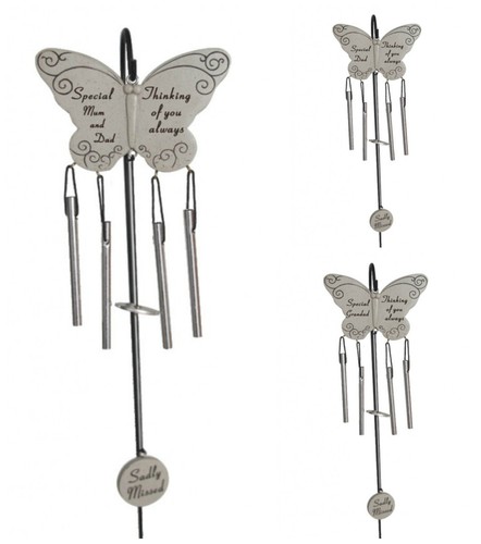 Butterfly wind chime - butterfly, hanging