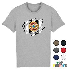 NEWCASTLE Classic RETRO 90'S UTD FAN FOOTBALL KIT MENS T SHIRT T-Shirt Brown Ale