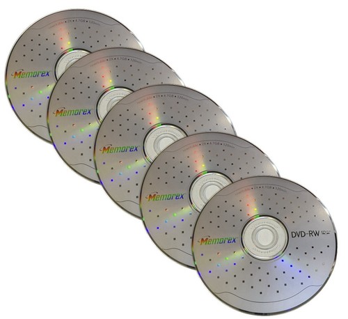 Memorex dvd rw - 5, dvd-rw