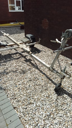 Boat trailer with winch 16ft - boat,