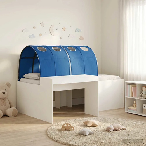 Single bed frame white blue - frame,