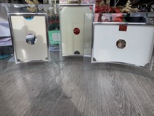Set of 3 Curved Glass Desktop