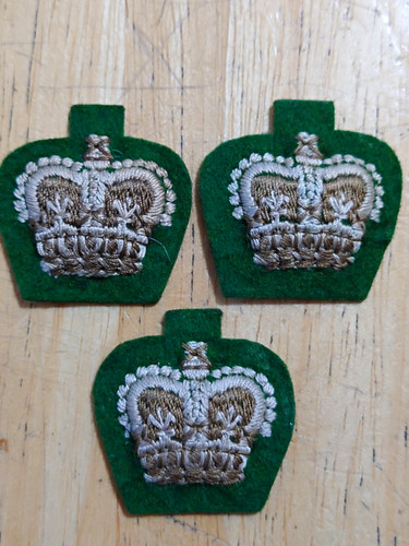 Gb military crown - 3x, uk