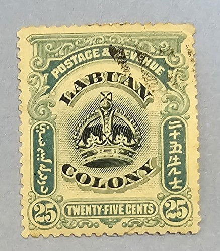 Labuan 1902 1903 crown - 1902-1903,