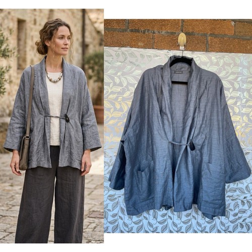 Oska linen cotton - cotton, kimono