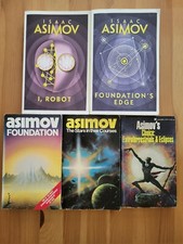 Isaac Asimov Joblot Bundle Paperback Books x5 Paranormal Sci-fi Dystopian