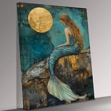 Stunning Mermaid On Rock Muted
