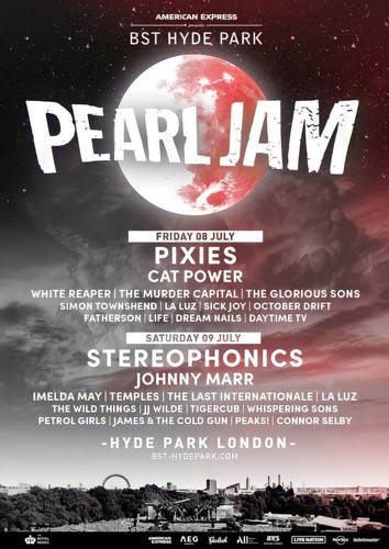 Pearl jam 9th july - jam,
