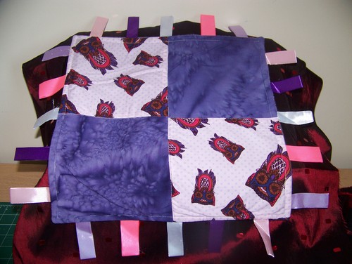 Taggy blanket owl cotton - blanket,