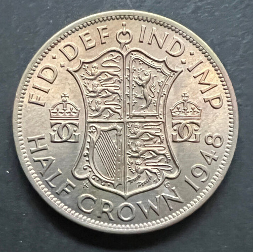 1948 king george half - gb, vi
