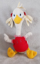 2005 Disney Chicken Little Goosey Loosey Bendable 9" McDonald's Soft Plush Toy
