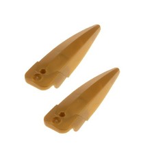 2x Lego Hero Factory Weapon Claw Pearl Gold Curved Claw 44029 6300599 15362