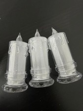 3X LED Flameless Candles – Battery Powered Lights