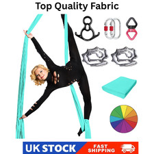 Yoga Swing Aerial Hammock  9 Yards Professional Thicker Low Stretch Fabric & Set