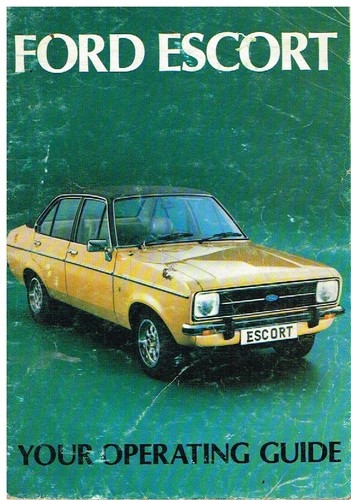 Ford escort mk2 3 - ford, 1.1