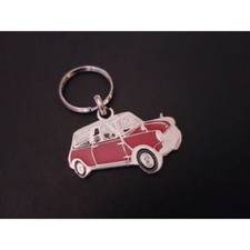 Austin Morris Cooper 850 Mini Profile Keychain (Red)