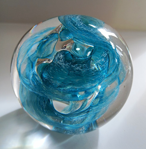 Vintage hand blown art - vintage,