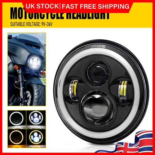 Universal motorcycle headlight - universal,