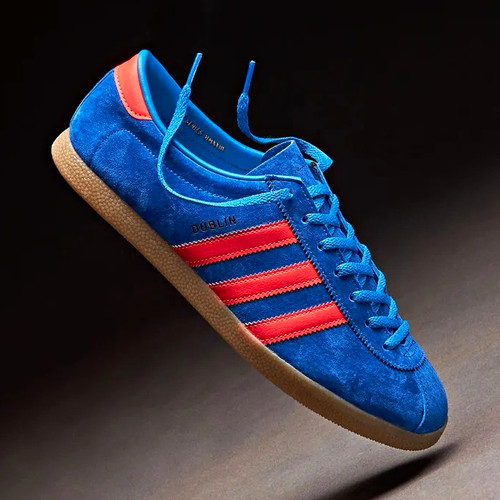 Adidas dublin blue suede - adidas,