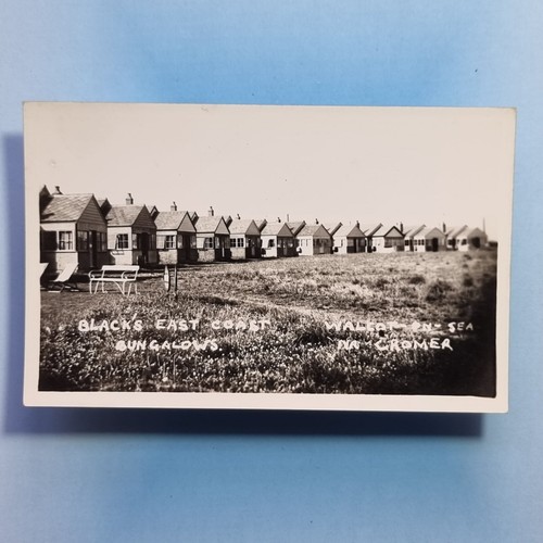 Walcot sea cromer postcard - walcot, on