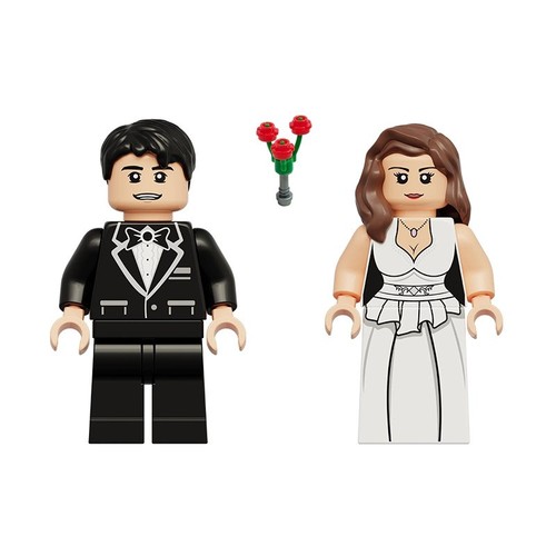 Bride and groom - bride,