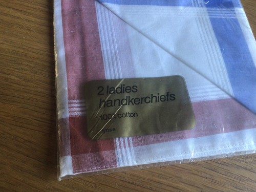 Vintage cotton handkerchiefs - handkerchiefs, x