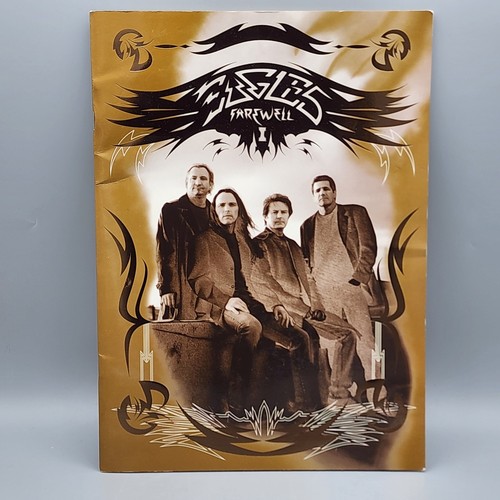 Eagles tour program gold - eagles,