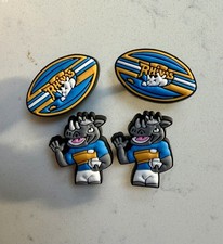 4 x Leeds Rhinos Shoe Charms