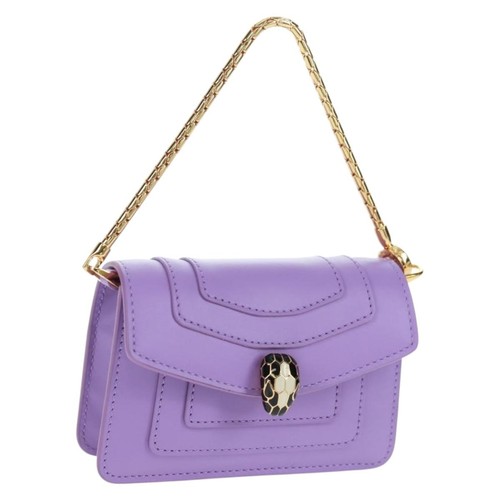 Bvlgari bag charm leather - bvlgari,