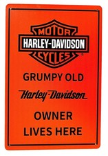 Harley Davidson Tin Sign