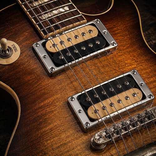 Curved humbucker pickup - humbucker,