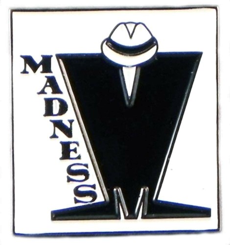 Madness metal enamel pin badge - madness,