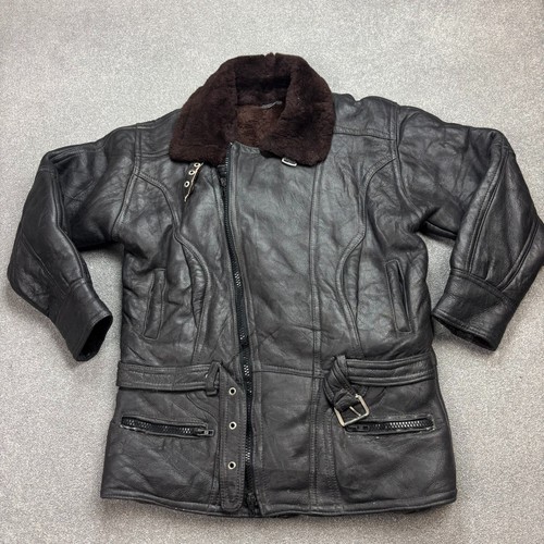 Leather flying jacket - flying, adult