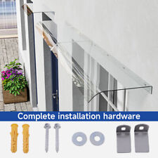 Door Canopy Awning Front Back Porch Patio Window Roof Rain Shelter Outdoor Shade