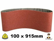 Sanding Belts KLINGSPOR 100 x 915mm DURABLE 4'' x 36'' Belt Sanders 915 x 100mm