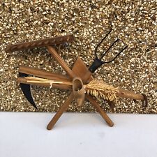 Antique Wooden Farm Tools