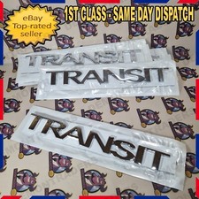TRANSIT BADGE METAL LETTERING