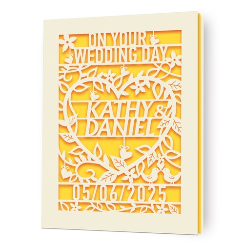 Personalised wedding day - personalised,